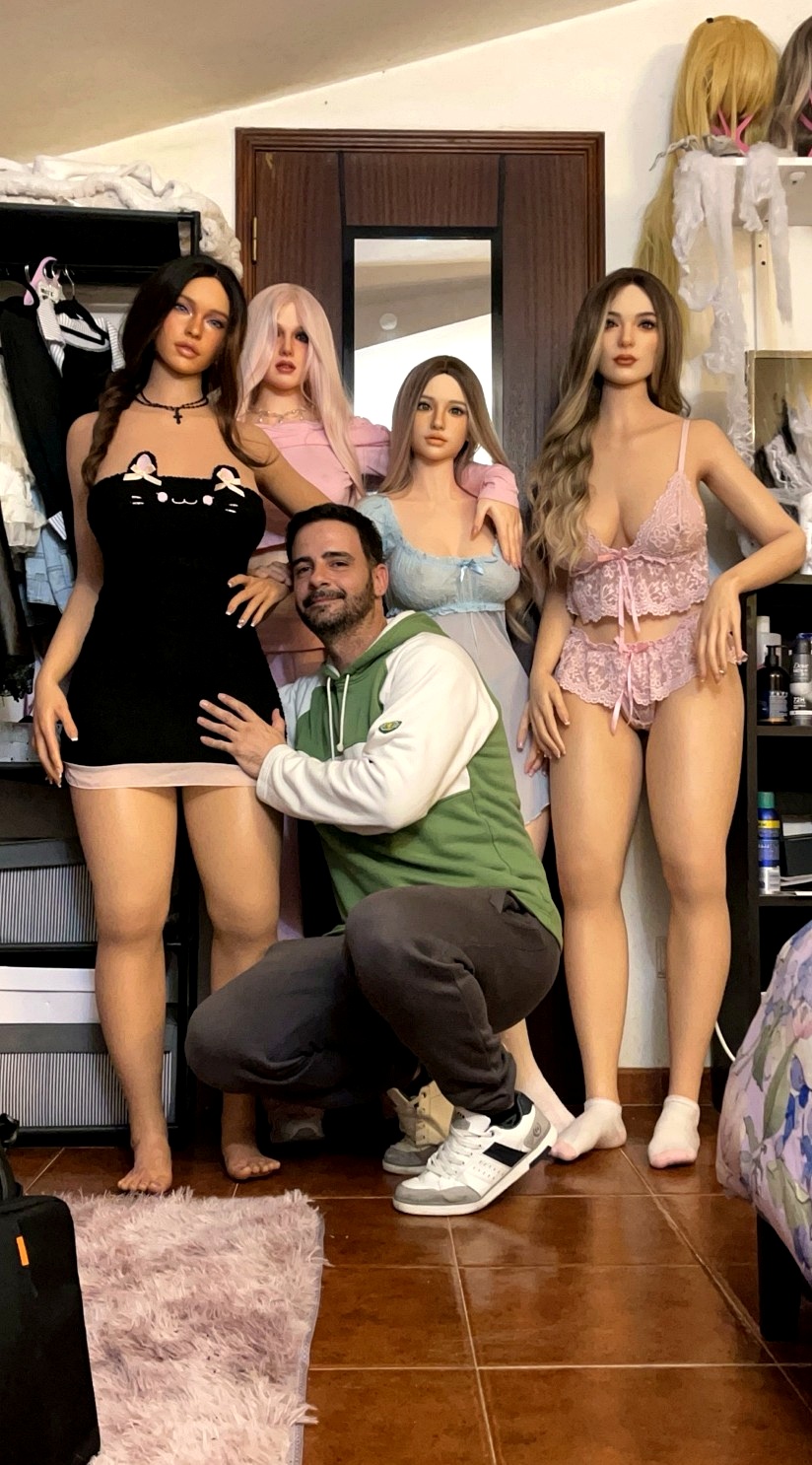 A recent group moment in the studio